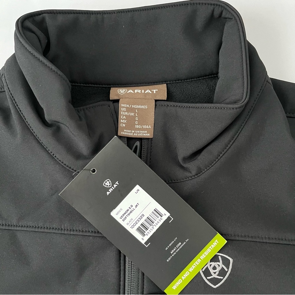 Ariat Vernon 2.0 Softshell Jacket Large NEW - Picture 4 of 4